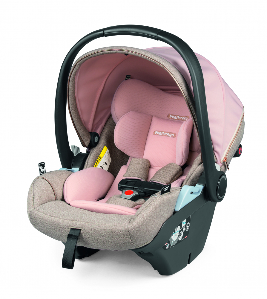 Carucior 3 in 1 Peg Perego Book Lounge Bej Roz - imagine 5