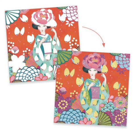 Djeco Atelier Creativ Sclipici Daydream - imagine 2