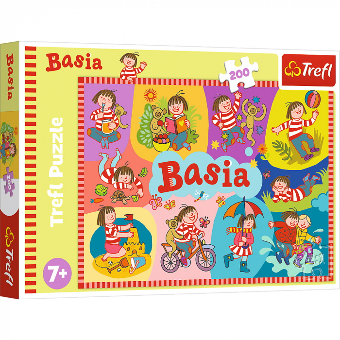 Puzzle Trefl 200 Basia | Educativ și Distractiv