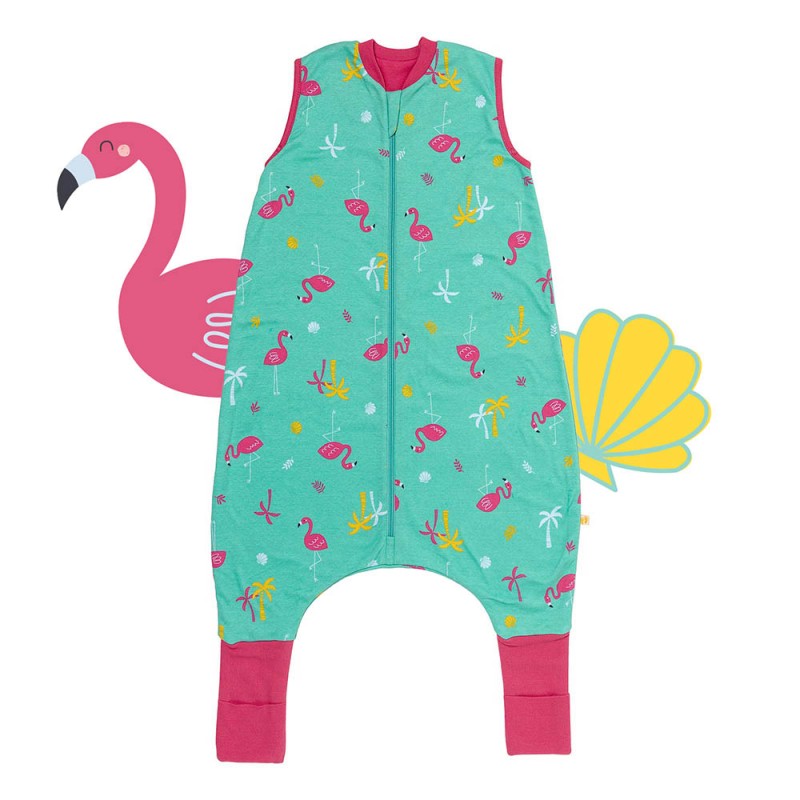 Sac Dormit Flamingo cu Talpa Antiderapanta Slumbersac - imagine 4