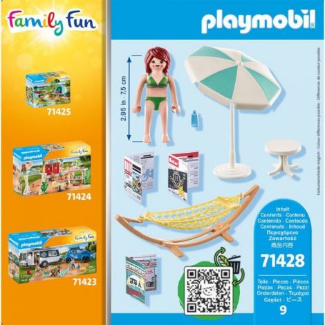 Playmobil Femeie în Hamac - Joacă și Relaxare - imagine 4