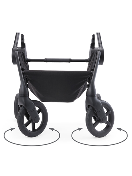 Șasiu negru Recaro Sadena cu suspensie completă - imagine 2