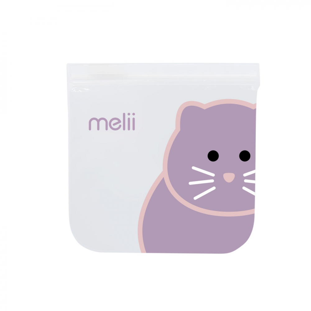 Set 6 Pungi Sandwich Reutilizabile Melii Model Animal - imagine 5