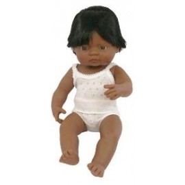 Papusa Miniland Baby Baiat 38cm, Articulata