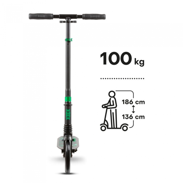 Trotineta Pliabila WXM Green Oras, Suspensii - imagine 8