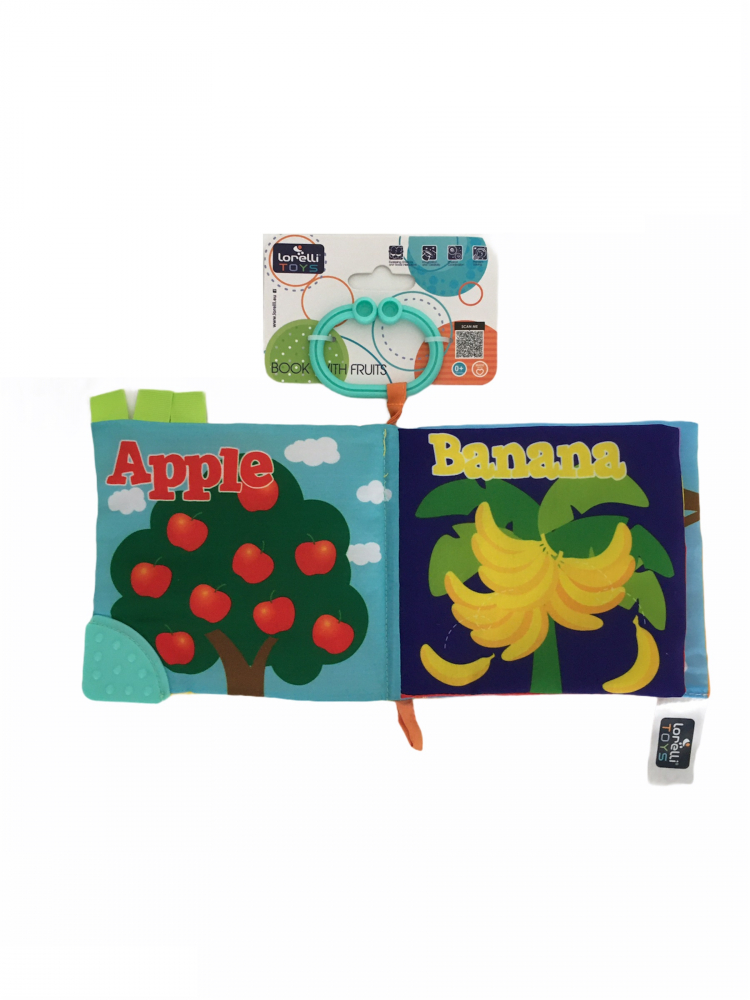 Carticica Interactiva Fructe Lorelli - Educativa si Colorata - imagine 2