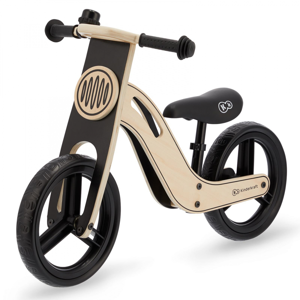 Bicicleta Echilibru Kinderkraft Uniq Natural - imagine 6