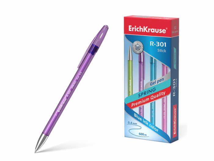 Pix Gel Erich Krause R-301, 2 Culori, 0.5 mm