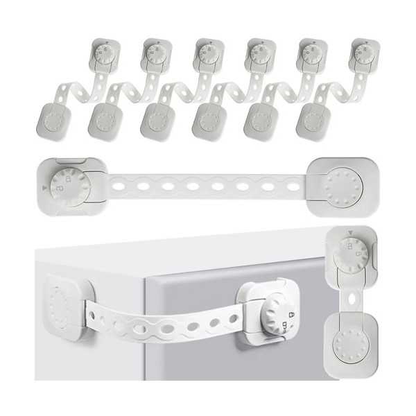 Set 6 sisteme siguranță Iso Trade cu lacat - imagine 8