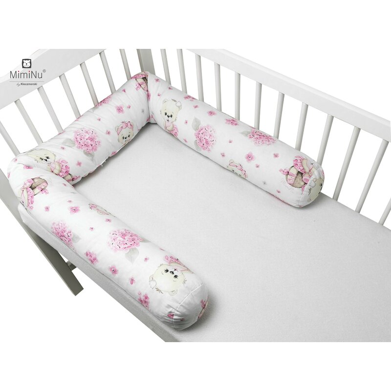 Aparatoare Rulou Patut Miminu Pink, 180 cm