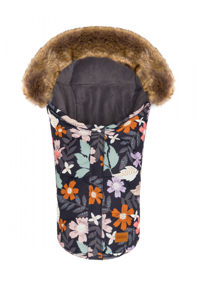 Sac iarnă Lhotse Fillikid cu design Flowers - imagine 7