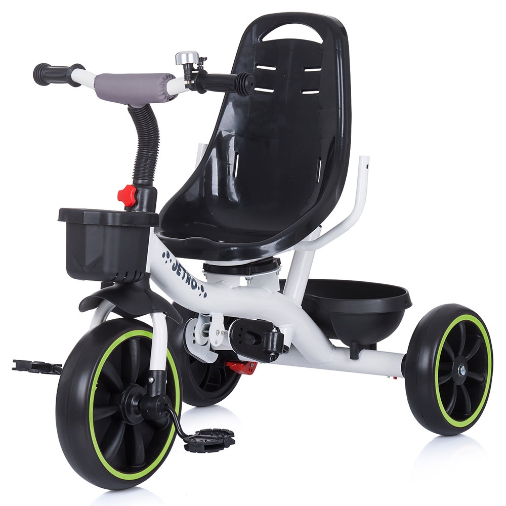 Tricicleta Chipolino Jetro Platinum, Copertină și Scaun Reversibil - imagine 3