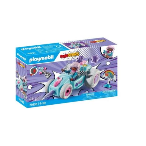 Playmobil Kart Unicorn Pullback Jucărie - imagine 2
