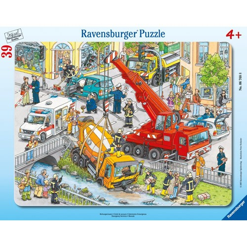 Puzzle Ravensburger Servicii de Urgenta 39 piese