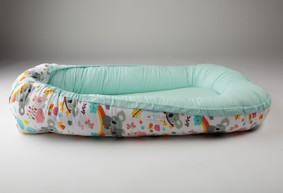 Babynest Koala Mint Maradalia | Sigurță și Confort