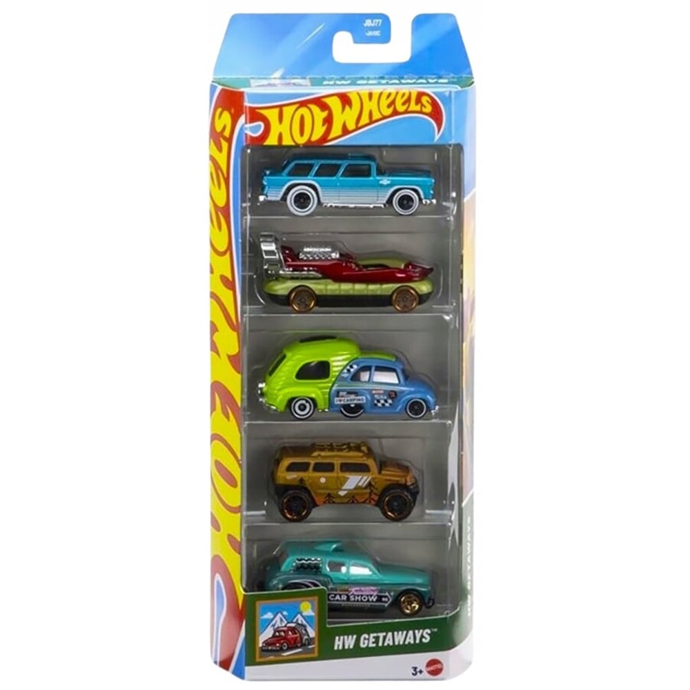 Set 5 Masinute Hot Wheels HW Getaways