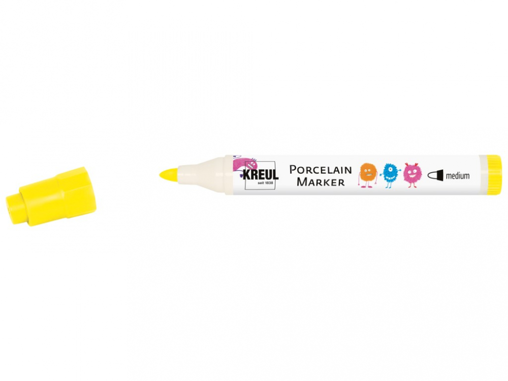 Marker Porțelan Kreul Medium, 12 Culori