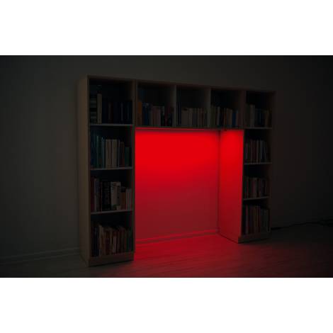 Biblioteca Qaudro Alb Moje Bambino cu Iluminare LED - imagine 2