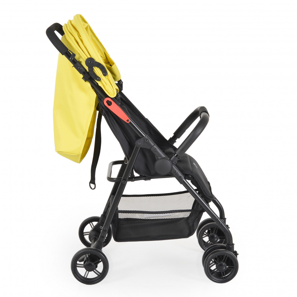 Carucior Sport Moni Capri Yellow, Reglabil - imagine 4