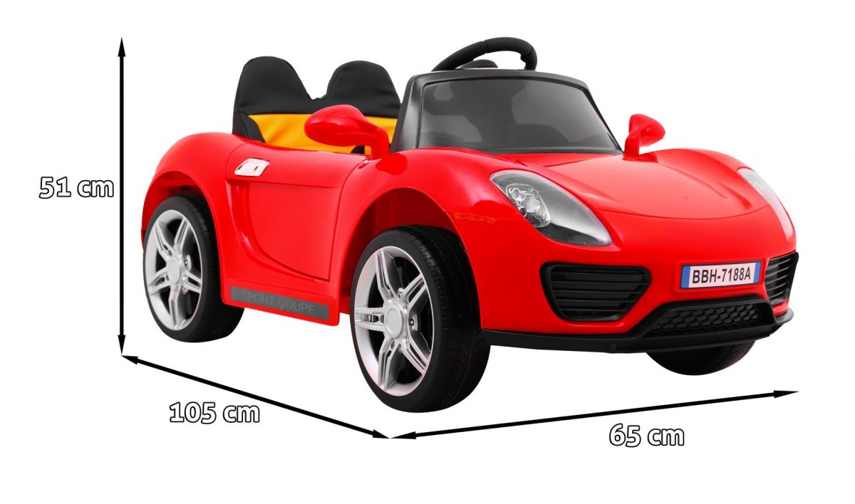 Masinuta Electrica ROADSTER 12V Rosu - imagine 2