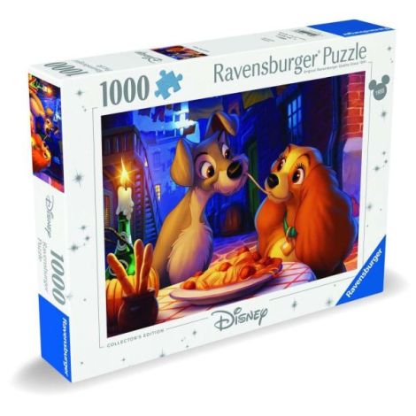 Ravensburger Puzzle Doamna și Vagabondul 1000 piese - imagine 2