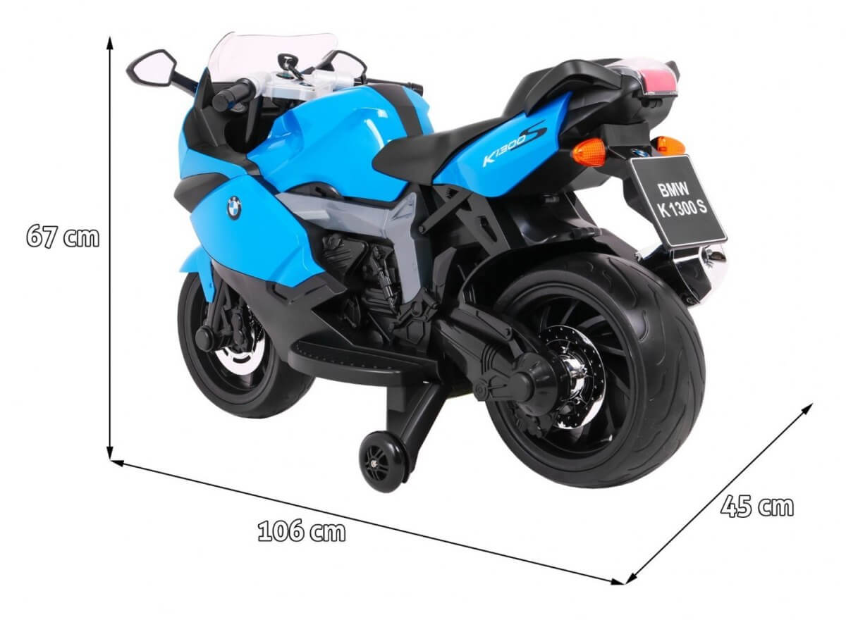 Motocicleta BMW K1300S Electrică Albastru | Autokids - imagine 2