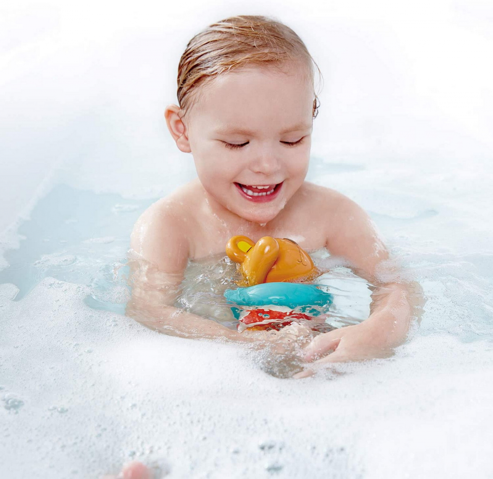 Jucarie baie Hape Teddy inotatorul vesel - imagine 3