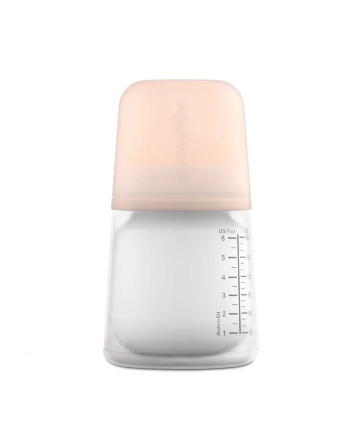 Biberon Suavinex Zero 180ml, Anticolici, Debit Lent - imagine 4