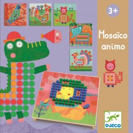 Mosaic animo Djeco | Jucărie educativă creativă