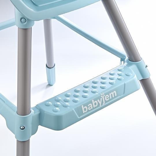Scaun BabyJem Turcoaz - Masă Comfortabilă - imagine 4