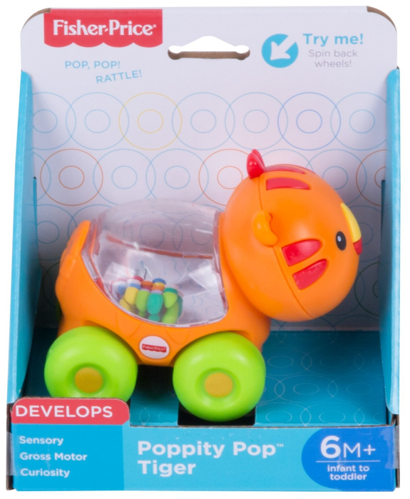 Fisher-Price Tigru Apasa si Mergi, Dezvoltare Motrica