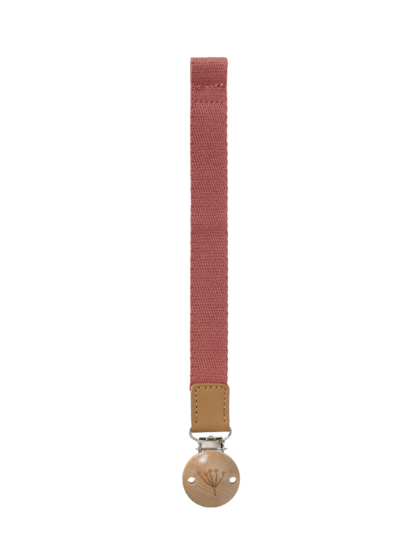 Lanț pentru suzetă Fresk Ash Rose | Accesoriu practic - imagine 3