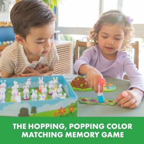 Pop Pop Bunny Hop - Joc Memorie Iepurași Educational Insights - imagine 2