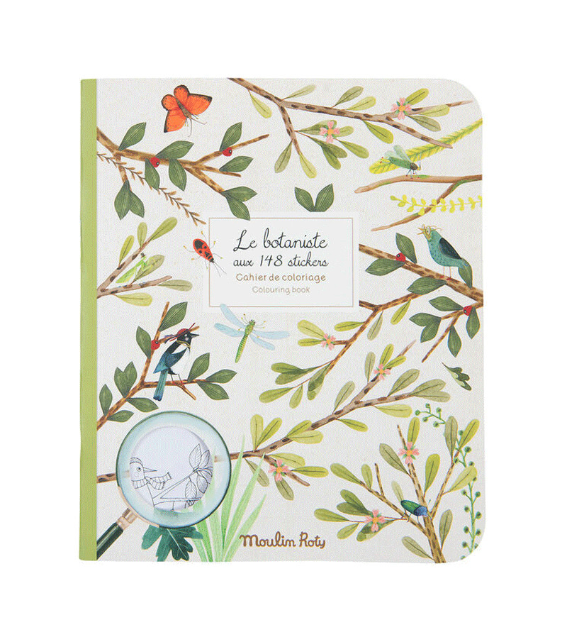 Carte de Colorat Gradina Moulin Roty