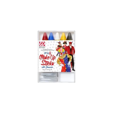 Set Machiaj 5 Culori | Widmann Carnaval