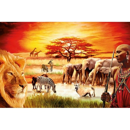 Puzzle Ravensburger Savana 3000 Piese | Relaxare Calitate