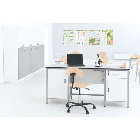 Masa HPL Laborator Școlar Moje Bambino, Rezistentă - imagine 4