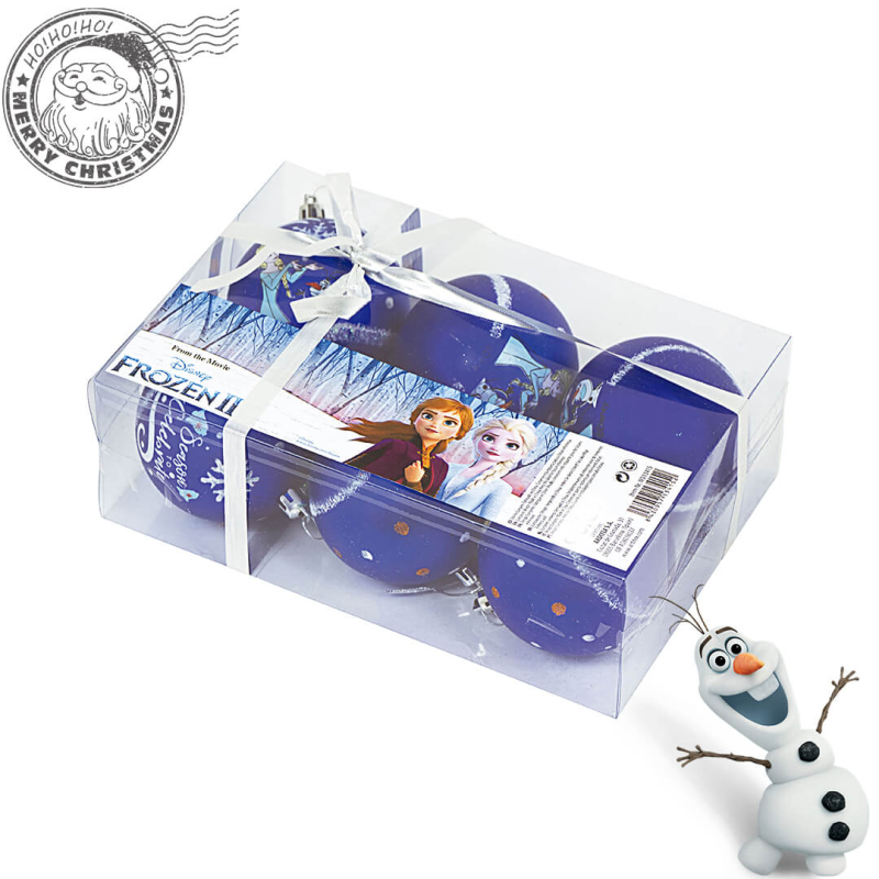 Set 6 Globuri Disney Frozen II 8 cm