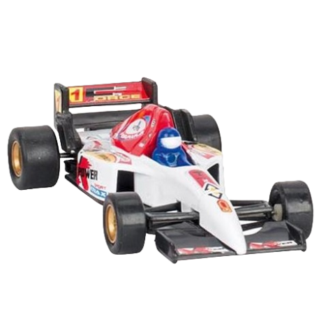 Masinuta Goki Pull-Back Racing Albastra