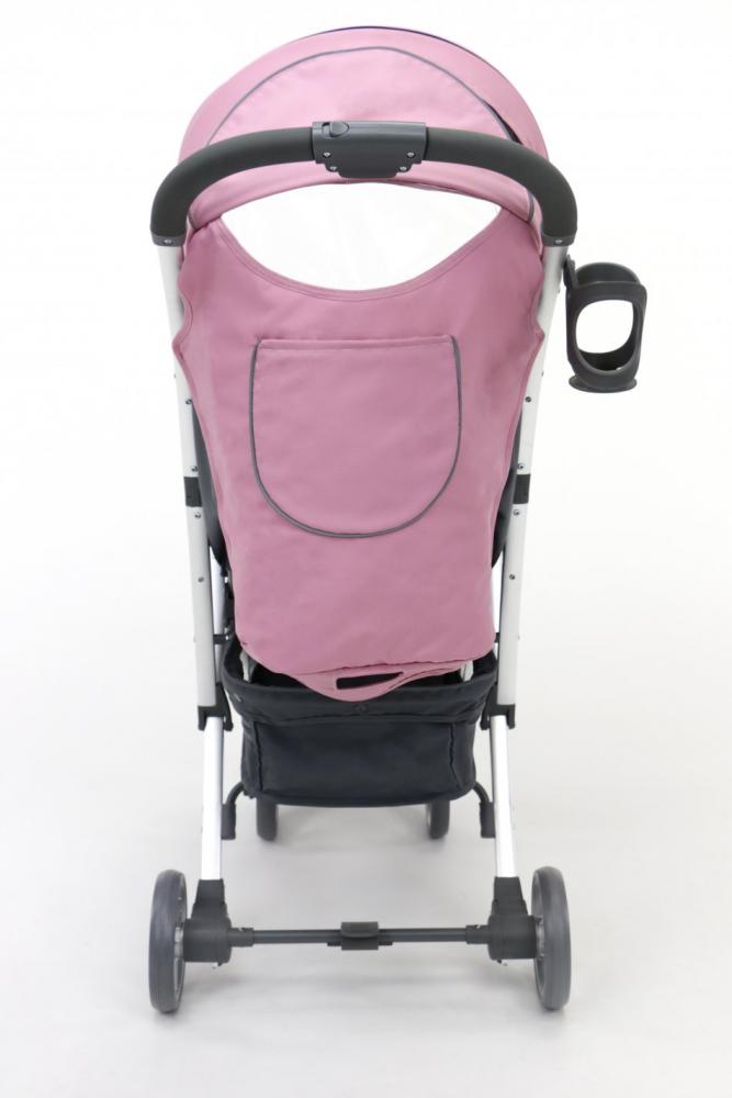 Carucior Asalvo Cotton Roz – Ușor și Compact - imagine 3
