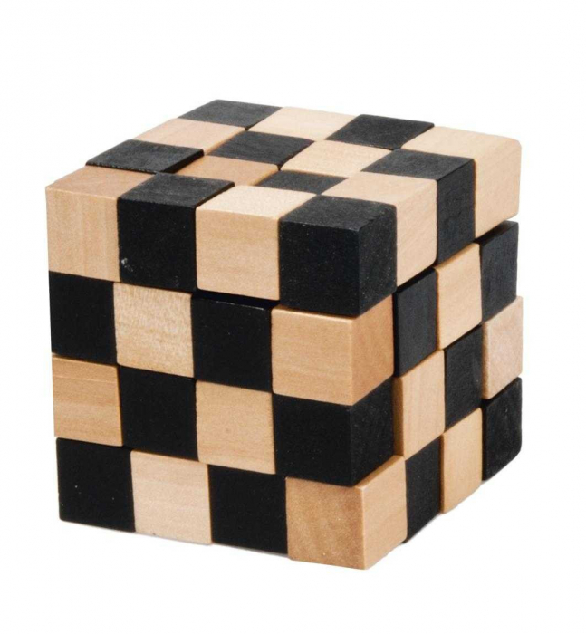 Joc Logic IQ Anaconda Fridolin - Lemn Bambus