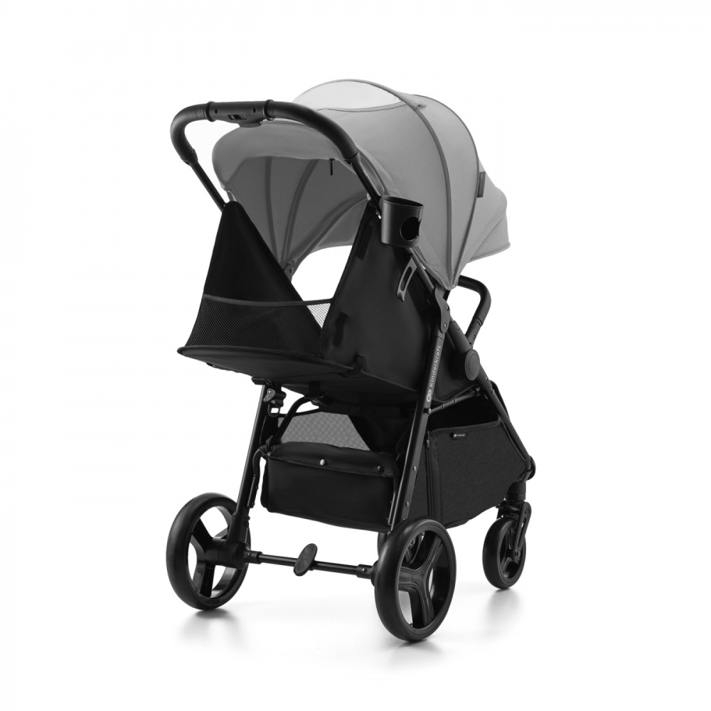 Carucior Kinderkraft Rine Moonlight Grey 0-4 ani - imagine 4