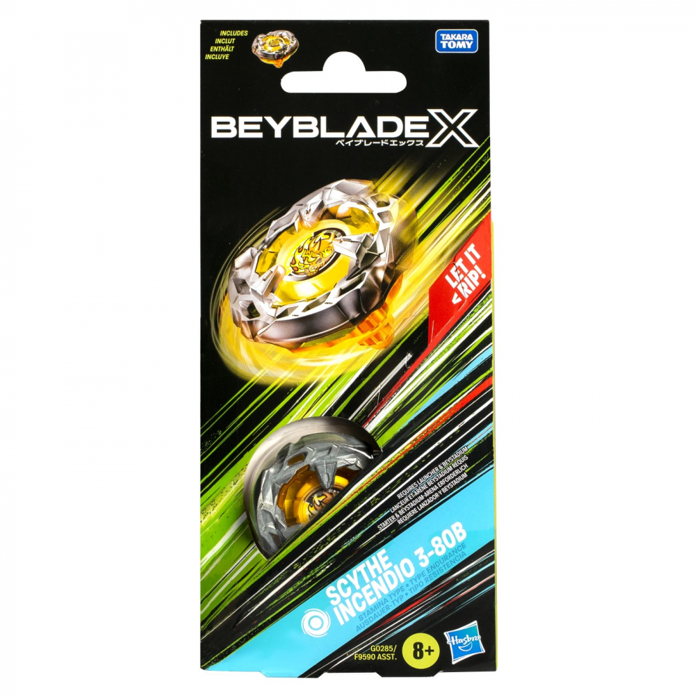 Beyblade X Spiral Scythe Incendio | Hasbro