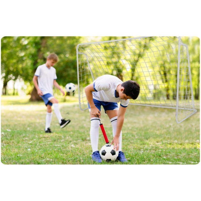 Poartă Fotbal Neo-Sport 3m, Cadru Otel - imagine 2