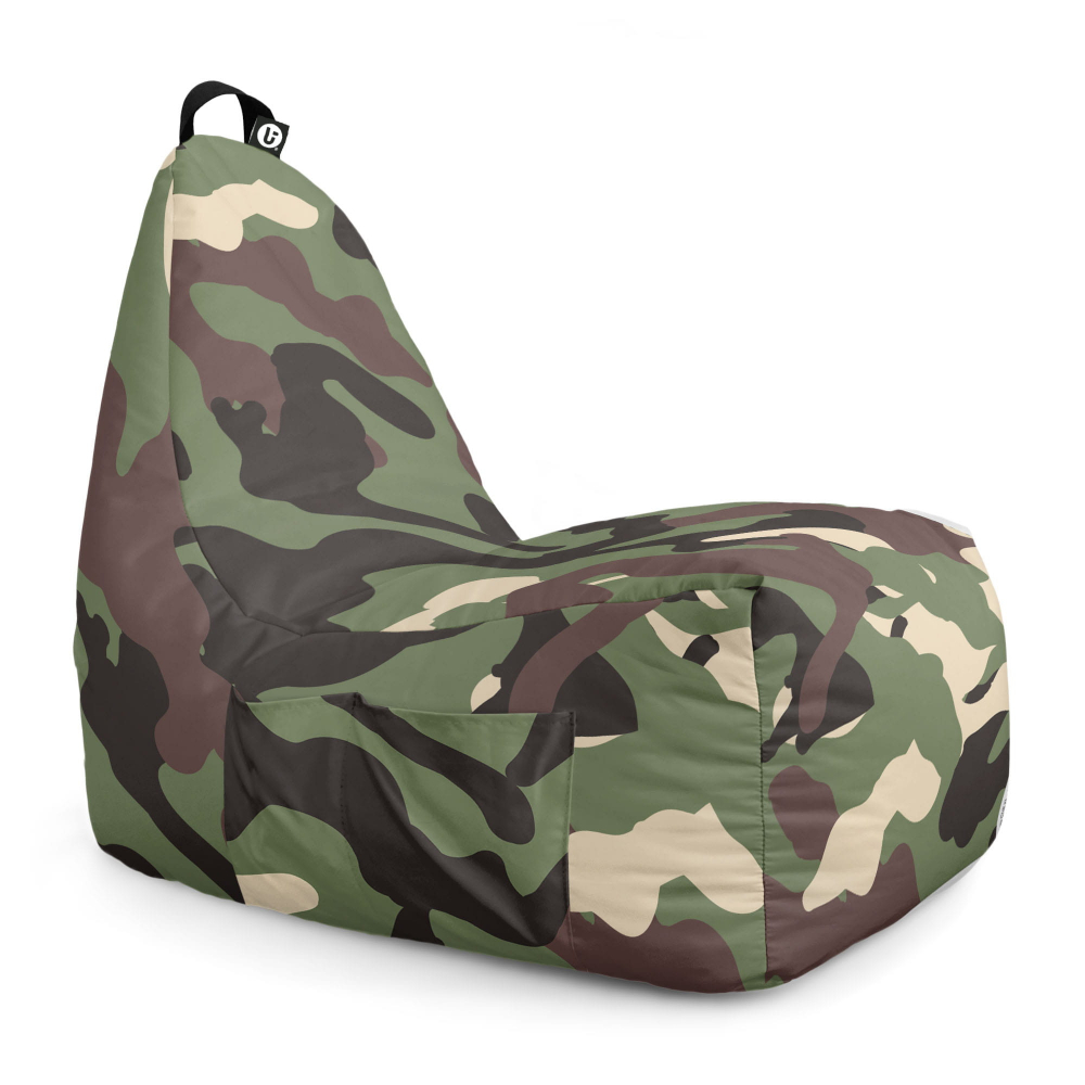 Fotoliu Puf Chill XL Camuflaj Updeco - imagine 6