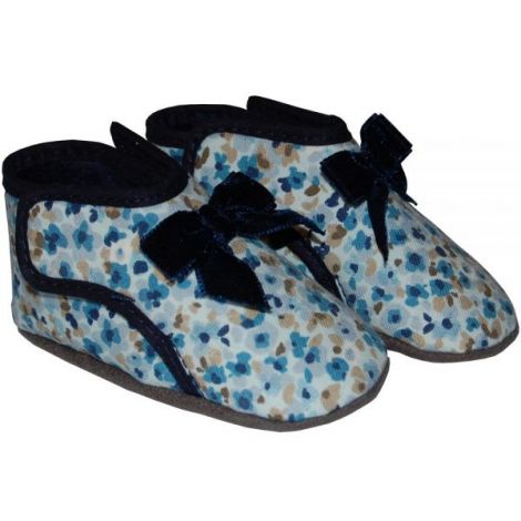 Botoșei interior Cienta bleumarin cu velcro