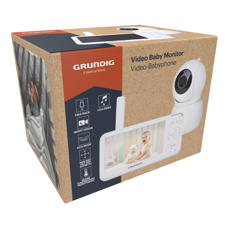 Monitor Wireless Grundig 5" - Siguranță Bebeluși - imagine 7