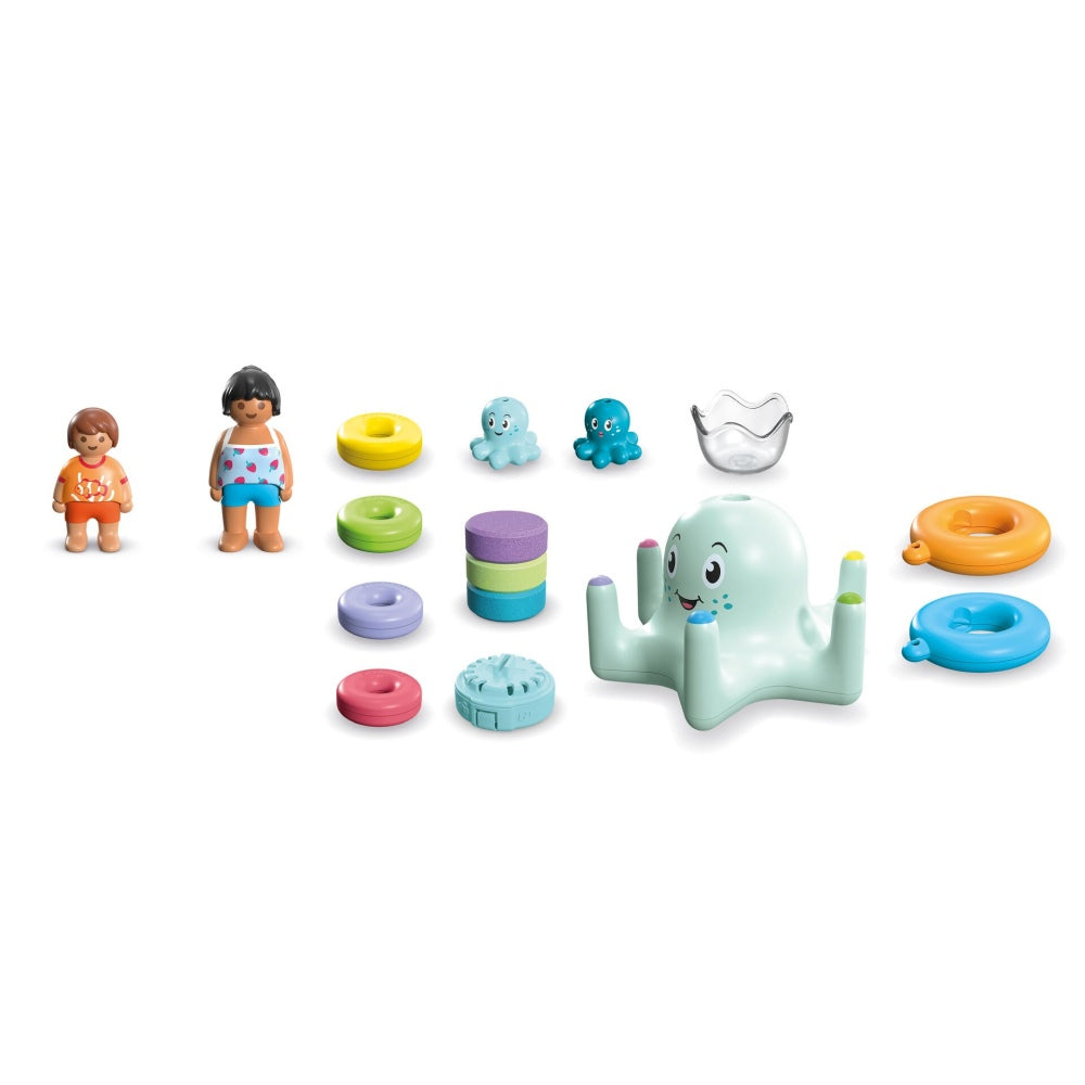 Aqua si Tinti Calamar Playmobil Junior - Baie distractivă - imagine 2
