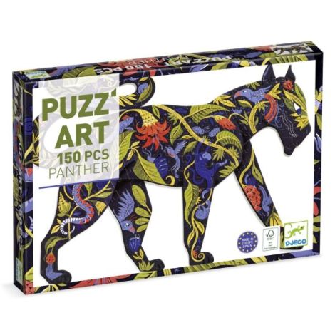 Puzzle Pantera Neagră Djeco 150 piese