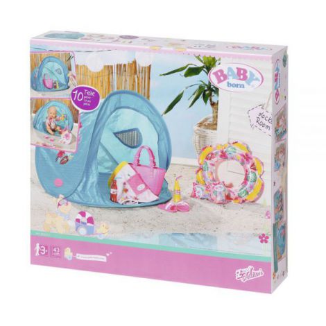 Set Plajă BABY born cu Cort și Accesorii Zapf - imagine 2